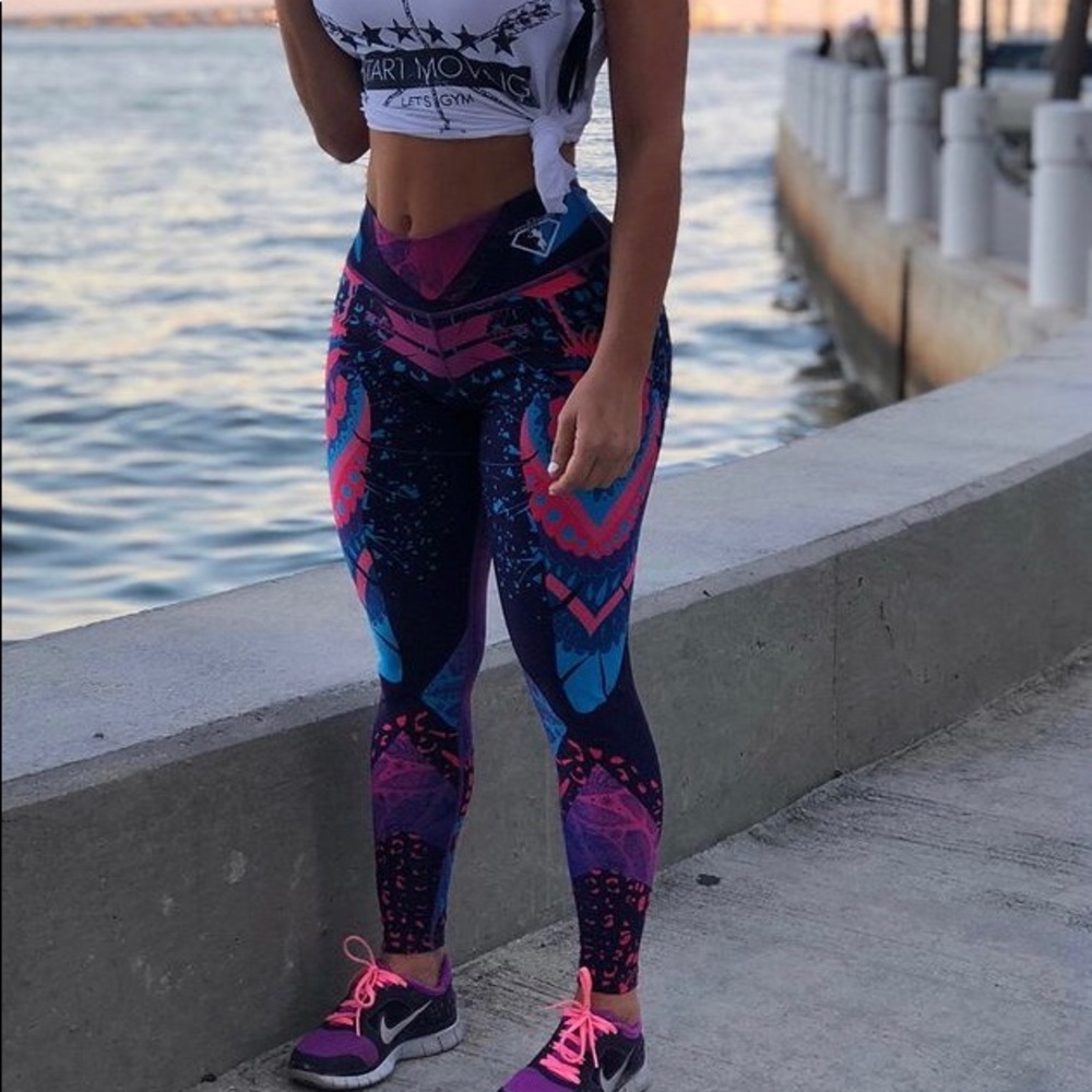 Superfitbabes Dream Catcher workout leggings